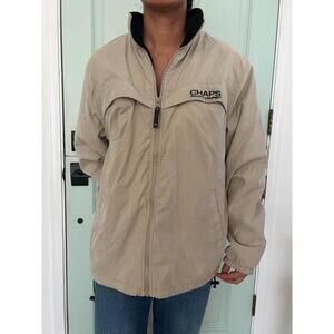 Vintage Chaps Ralph Lauren Khaki Zip-Up Jacket – Size M